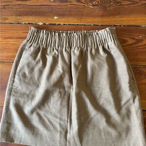 J Crew Elegant Tan Skirt